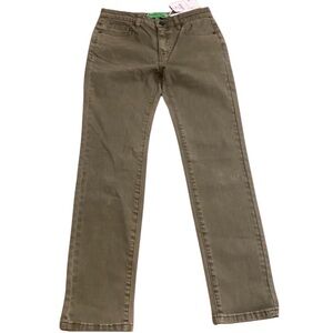 Free people Women’s Sandrine Rose Army Olive Green New size 27 virgin label